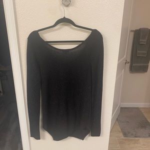 Black Sparkly Tunic Size Small